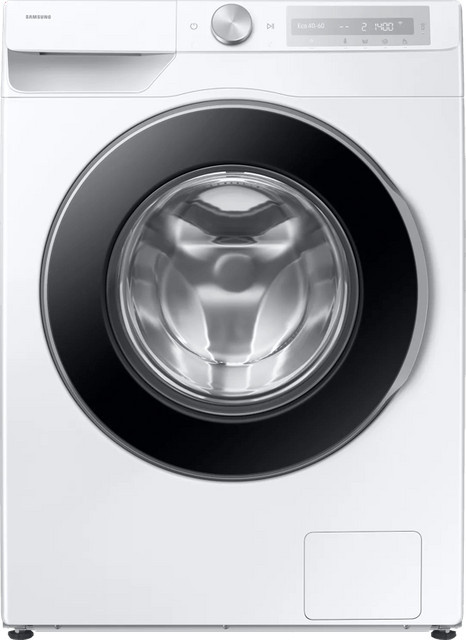 Samsung WW90DG6U25LH Waschmaschine mit Super Speed, Frontlader, 9 kg Kapazität, Weiß - Bild 1