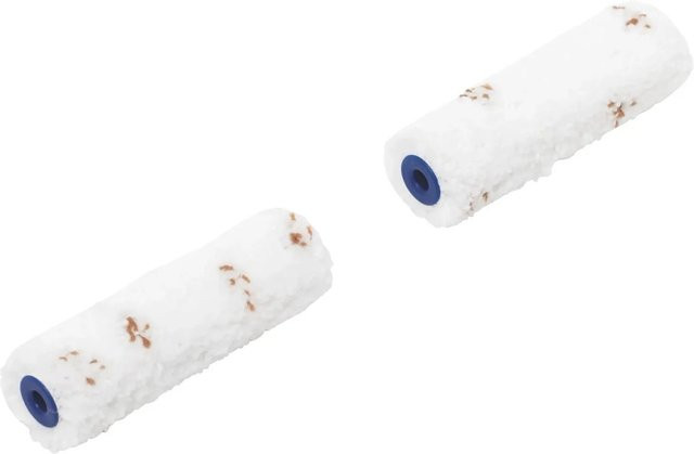 LUX-TOOLS Lasuren-Walze für Dünnschicht-Lasur, 2 Stück, Breite: 10 cm - Bild 1