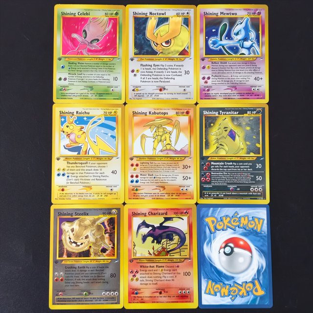 FUNISM Pokemon Neo Destiny Proxy-Karte, Glänzende Holo-Karten, ab 18 Jahren - Bild 1