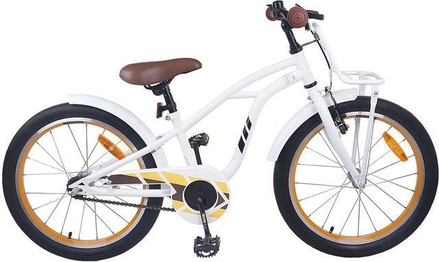 vidaXL Kinderfahrrad 20 Zoll Weiß für 6-11 Jahre - Bild 1