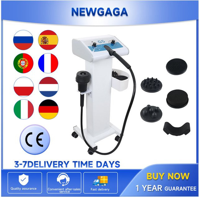 HygeiaGAGA G5 Massagegerät mit Rollständer, Weiß - Bild 1