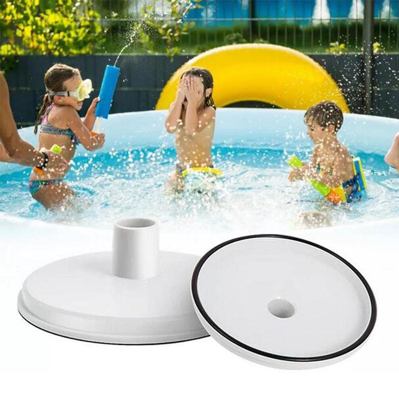 Skyfree Schwimmbad Skimmer Adapter Platte für Vakuumschlauch, Farbe: Grau - Bild 6