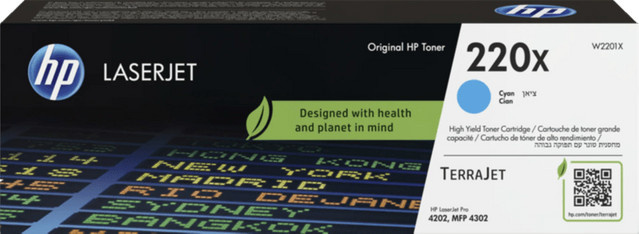 HP 220X Original LaserJet Tonerkartusche Cyan mit hoher Kapazität für HP Color LaserJet Pro und Enterprise - Bild 1