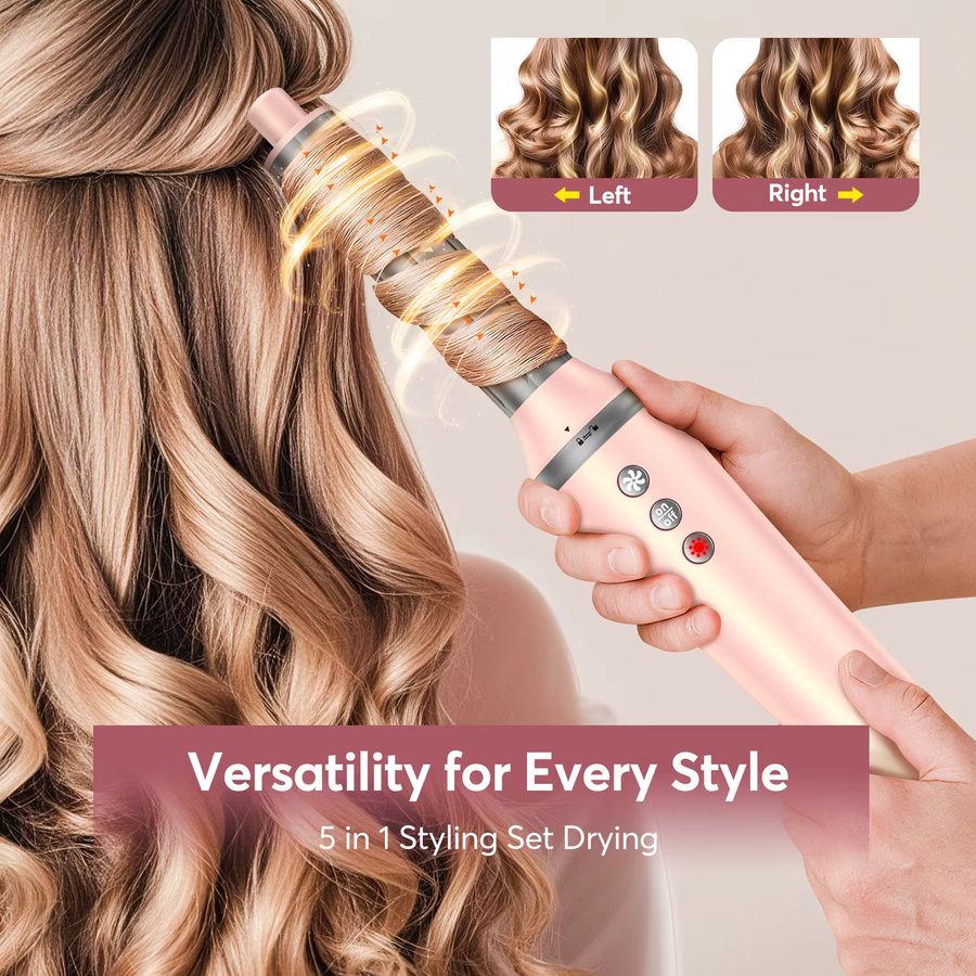 BOPCAL 5-in-1 Haarstyler, pink, Unisex - Bild 2