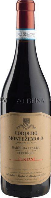 Funtani Barbera d'Alba Superiore Rotwein, Piemont, 2021, trocken, 0,75 l - Bild 1
