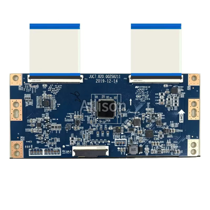 Changhong TV Logic Board JUC7.820.00258211 4K UHD Down-Press-Schnittstelle in Blau - Bild 2