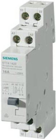 Siemens Fernschalter Hutschiene 5TT4142-3 mit 2 Schließern 250V in Weiß - Bild 1