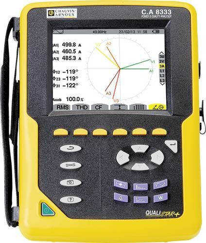 Chauvin Arnoux C.A 8333 Netz-Analysegerät 3phasig mit Loggerfunktion in Gelb - Bild 1