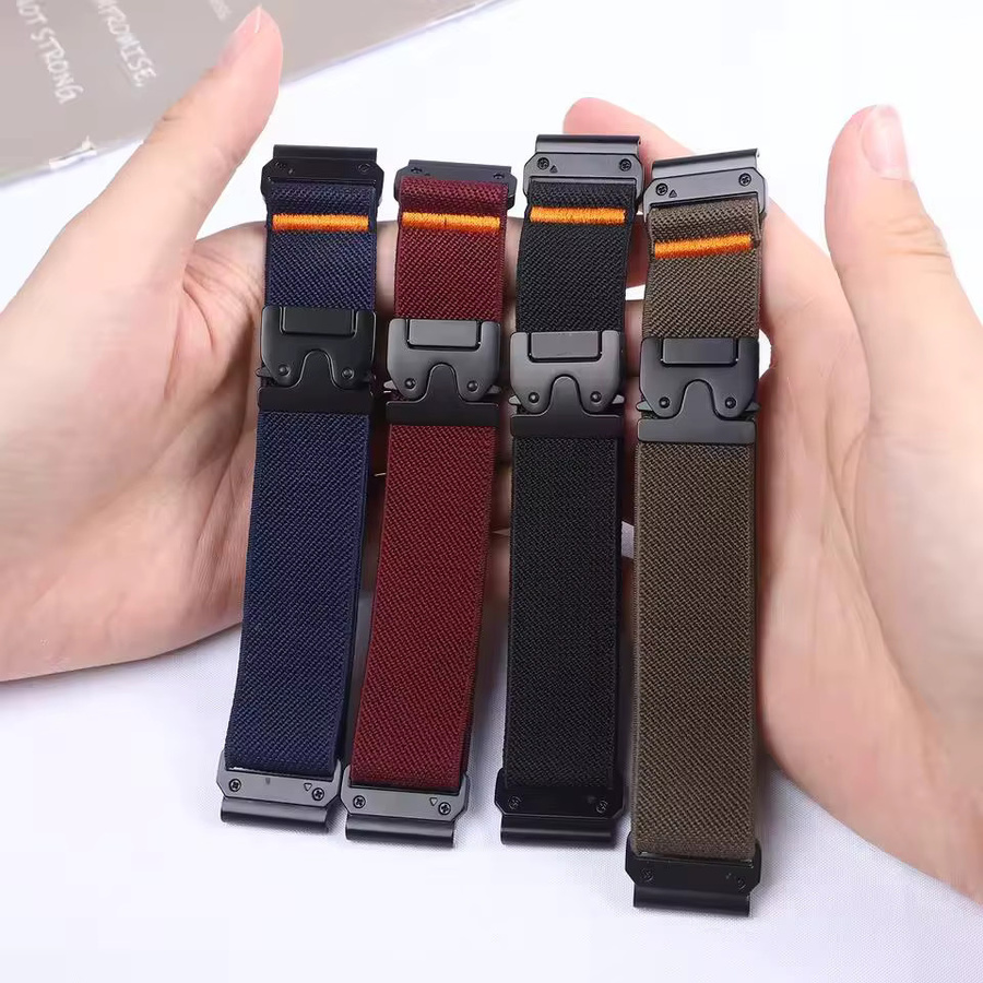 QuickFit-Uhrenarmband Textil/NATO, Schwarz, Unisex - Bild 2