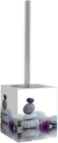 Sanilo Bad-Accessoire-Set Energy Stones, 6-teilig, grau - Bild 1