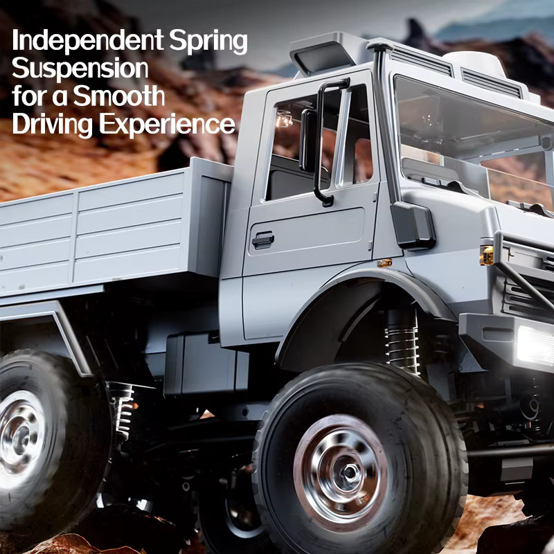 JIKEFUN RC Auto 6WD Off-road, Fernbedienung Fahrzeug, 1:18, High Speed Crawler - Bild 3