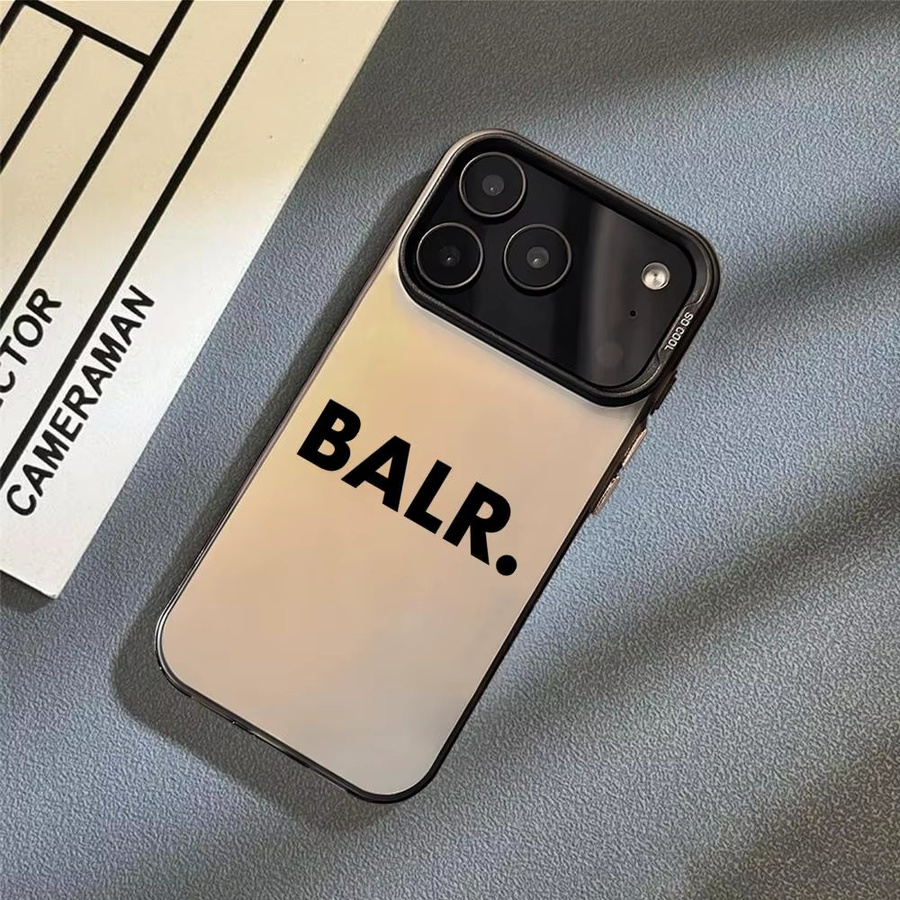 B-BALR Stoßfeste Handyhülle Matte Laser Aurora für iPhone 17 16 15 14 13 12 11 Pro Max in Multicolour - Bild 1