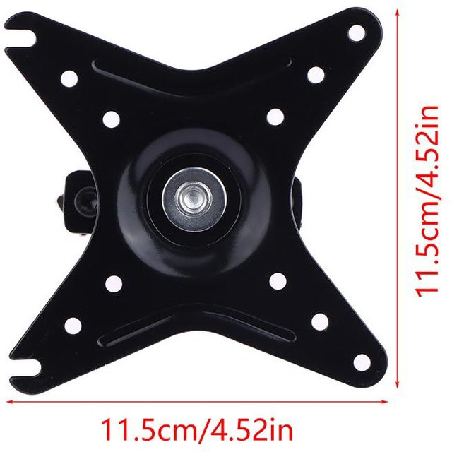 Binchi Outdoor Product Wandhalterung für Monitor und Button Box, 2-Achsen-verstellbar, Schwarz, VESA 100 mm / 75 mm / 50 mm - Bild 1
