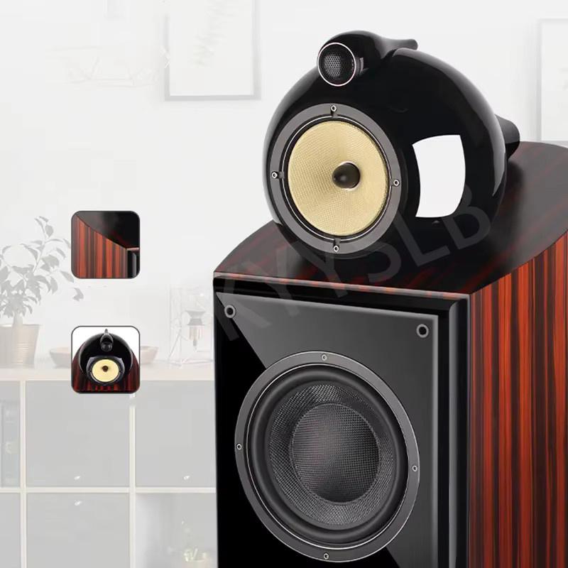 Fever Passive Regallautsprecher 8 Zoll HiFi-Lautsprecher in Blau - Bild 5