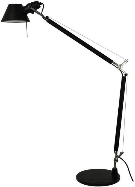 Artemide Tolomeo Tavolo Tischleuchte Schwarz aus Metall mit verstellbarem Design - Bild 1