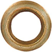 Riegler Manometer-Profildichtung aus Messing für Gewinde G 1/2 in Gold - Bild 1