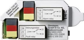 Gira Relaismodul für Rauchwarnmelder in Weiß (234000) - Bild 1