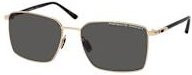 Porsche Design P 8973 Sonnenbrille, quadratisch, Herren, polarisiert, gold, grey - Bild 1