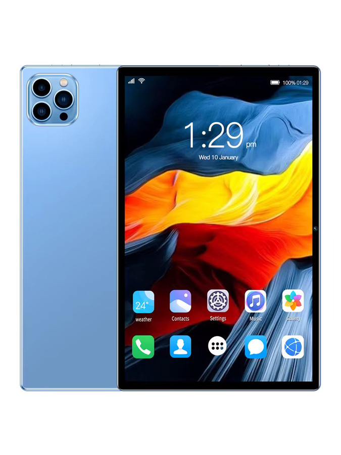Android 13 Tablet mit 10,1 Zoll Display, Octa-Core Prozessor, 4GB RAM, 64GB ROM, Dual-SIM Telefonfunktion und 5000mAh Akku in Blau - Bild 6