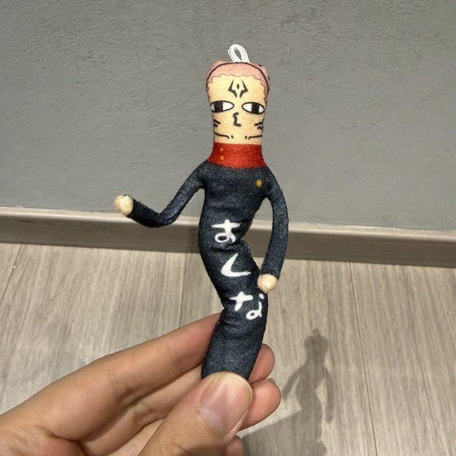 Yiran toy Jujutsu Kaisen Satoru Ryomen Sukuna Plüschtier Maus Figur, Schlüsselanhänger, mit beweglichem Drahtskelett, ab 18 Jahren - Bild 1