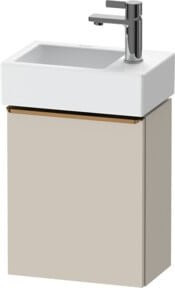 Duravit Waschtischunterschrank D-Neo beige, Wandmontage, 1 Tür, B/T/H: 36,4 x 22,2 x 44 cm - Bild 1
