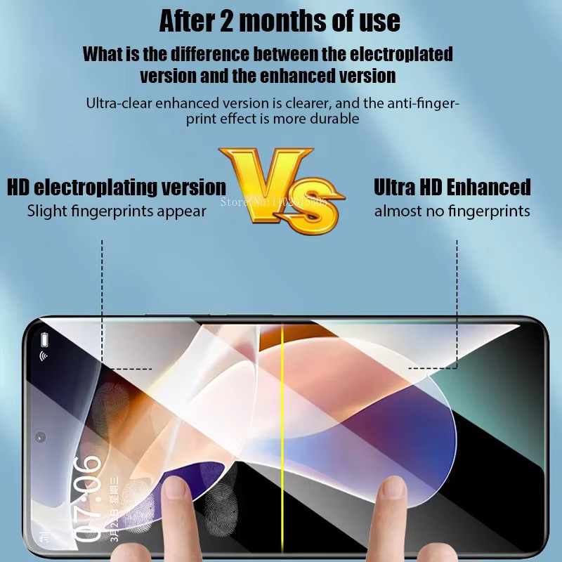 2 Stück gehärtetes Schutzglas aus transparentem Glas für Xiaomi Mi 13 12T 11T 10T Pro 5G 9T 11i 9 8 10 11 Lite 5G - Bild 5