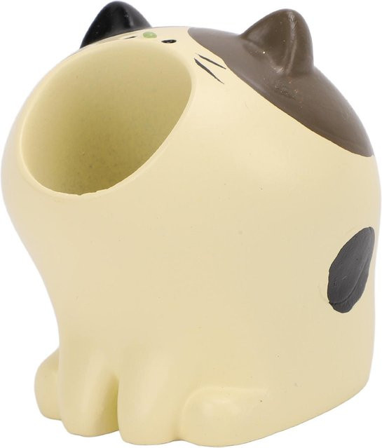 Koogeelife Schleifkopfhalter Nagelbohrer Einweichbehälter, beige - Bild 1