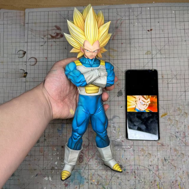 Bandai Dragon Ball Z Ssj3 Vegeta Figur, Actionfiguren, Einzelfigur - Bild 1