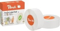 Etiketten-Rolle PE101 in Weiß und Peach - Bild 1