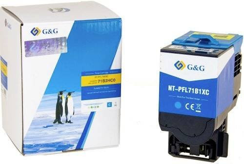 G&G Toner Cartridge Cyan kompatibel mit Lexmark 71B2HC0 XL für 3500 Seiten - Bild 1