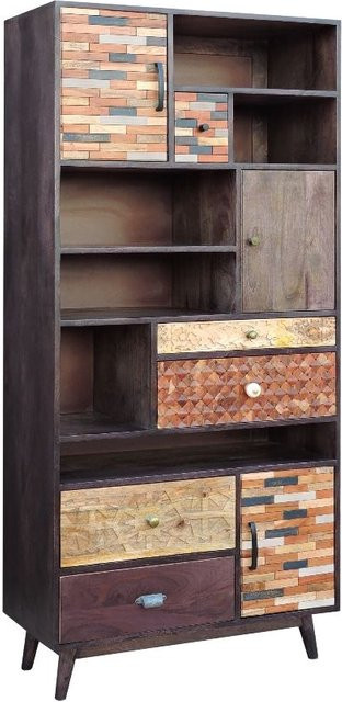GARDEN PLEASURE Regal TOBOL aus Akazie und MDF, bunt lackiert - Bild 1