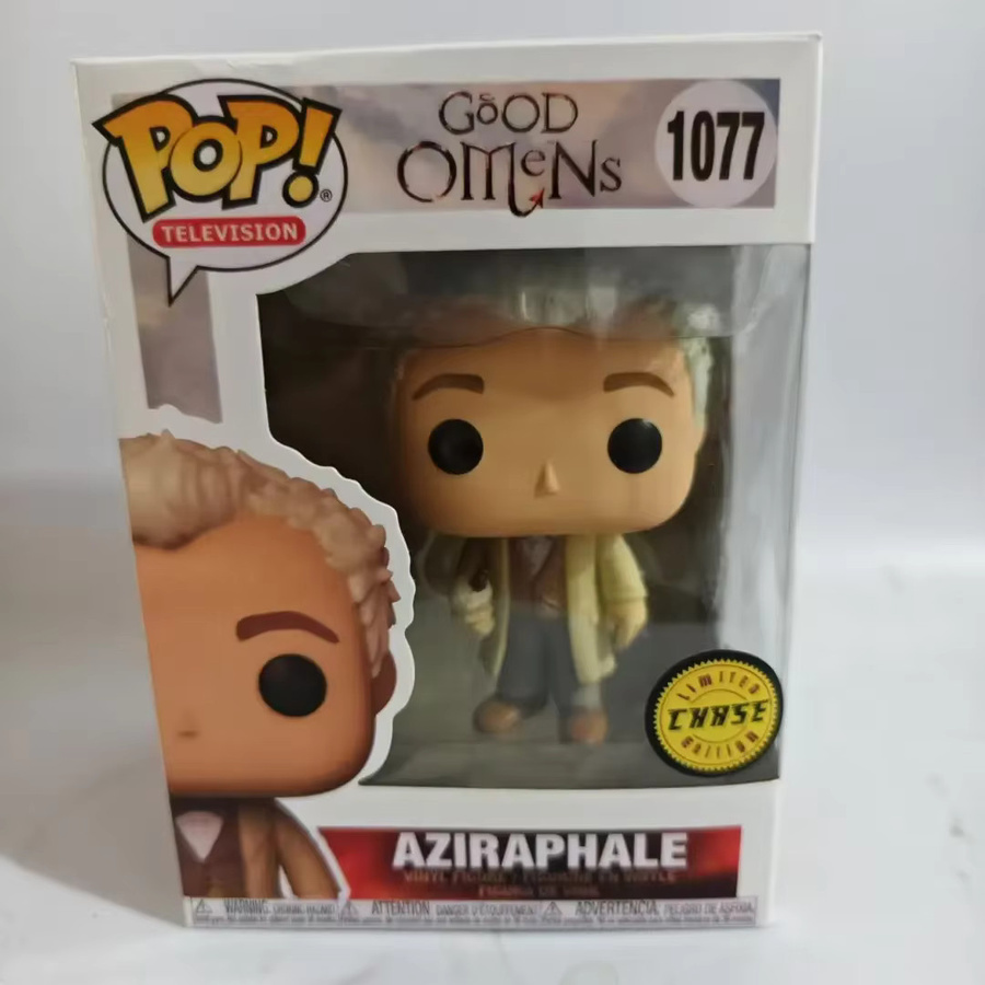 Funko Pop Television Good Omens Aziraphale Chase EXC 1077 # 1078 Vinyl-Figur - Bild 4