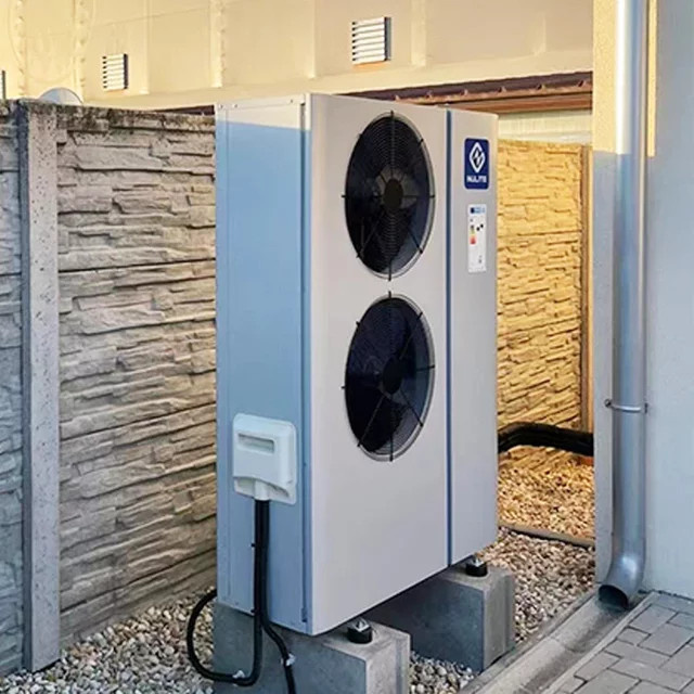 XMSJ Luft-Wasser-Monoblock-Wärmepumpe DC-Inverter mit WLAN in Weiß und Beige - Bild 1