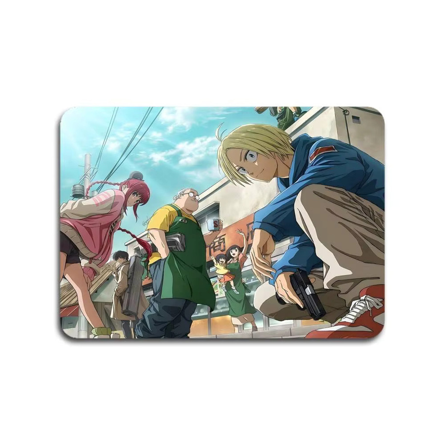 Japanisches Anime-Mauspad SAKAMOTO DAYS in Multicolour als kreative Schreibtischunterlage und Spiel-Mauspad - Bild 7