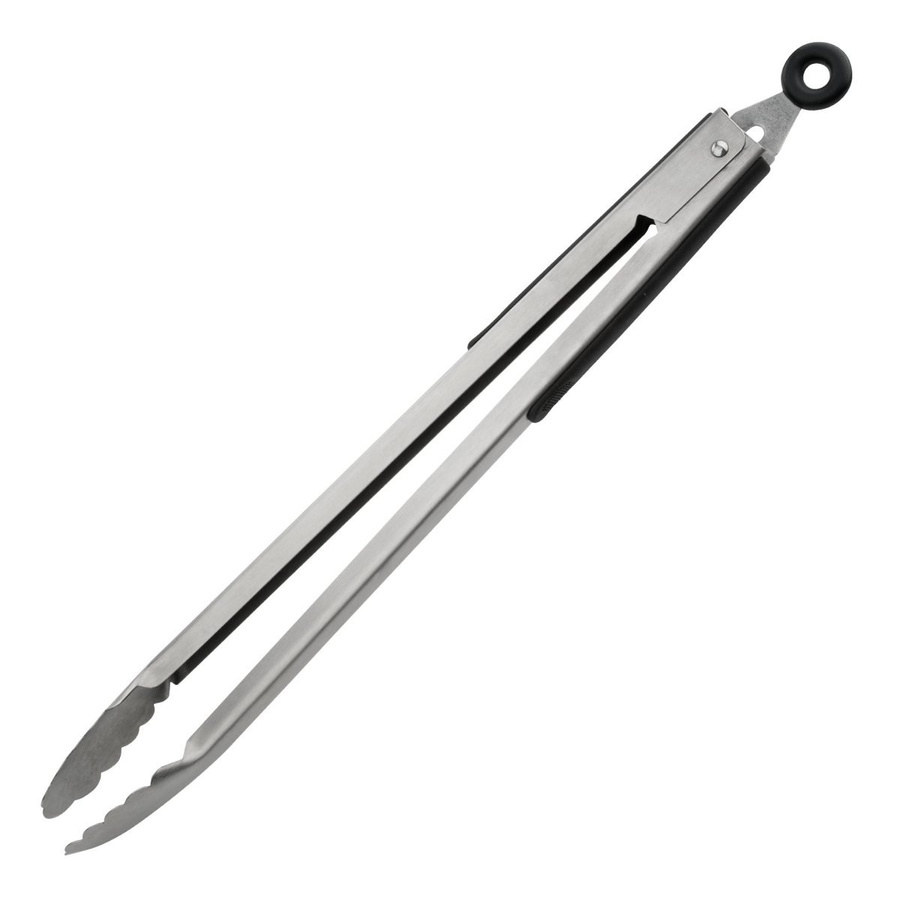 FMprofessional Profi-Grillzange XXL aus Edelstahl in Silber, Länge: 45 cm - Bild 3
