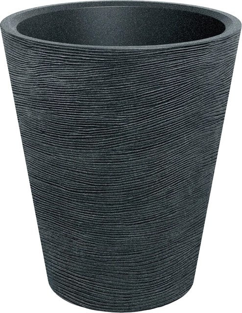 Prosperplast Blumentopf Tubra Stabil Anthrazit Durchmesser: 60 cm, Höhe: 70 cm - Bild 1