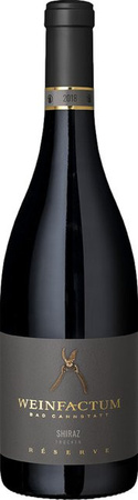 Weinfactum Bad Cannstatt Shiraz Réserve trocken 2022 Rotwein 0,75 l