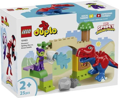 Lego Duplo Spidey-Rex vs. Green Goblin Konstruktionsspielzeug ab 2 Jahren - Bild 1