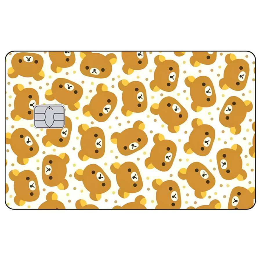 Keeppley Kawaii Kiiroitori Kreditkarten-Hautaufkleber, matte Aufkleber - Bild 2