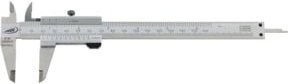 Helios Preisser Taschenmessschieber aus rostfreiem Stahl in Silber, Messgenauigkeit 1/20 mm + 1/128", B/T/H: 150 x 40 x 15 mm - Bild 1