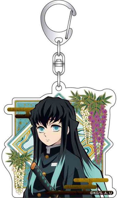 CHIC STUDIO Schlüsselanhänger Anime Cartoon Acryl, black, Unisex - Bild 1