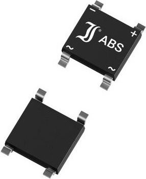 Diotec ABS15S Brückengleichrichter SO-DIL in Schwarz, 1200V, 2A - Bild 1
