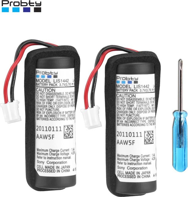 Sony LIS1442 Akku 900 mAh für PlayStation 3 Move Navigation Controller CECH-ZCS1E in Schwarz - Bild 1