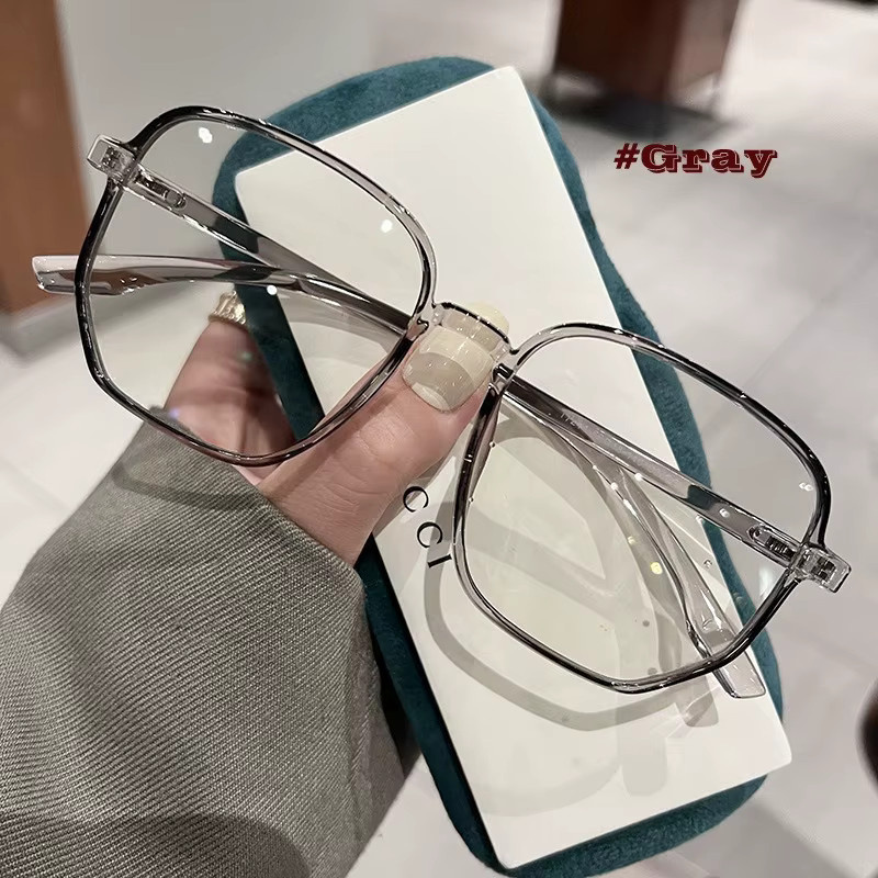 Samjune Korrektionsbrille, Vollrand, square, Metall, grau, Unisex - Bild 1