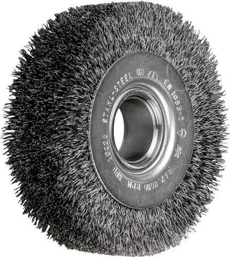 PFERD TOOLS Rundbürste RBU ungezopft aus Stahl-Draht mit Ø 0,30 mm für Winkelschleifer - Bild 1