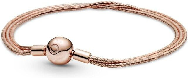 YIRAN Jewelry Armband, 925 Sterling Silber, Rose, 22cm, Unisex - Bild 1