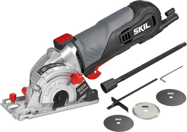Skil Mini-Handkreissäge 5330 AA mit 600W Leistung und Diamanttrennscheibe 28,5mm in Multicolor - Bild 1