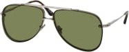 Tom Ford FT 1071 Sonnenbrille Aviator, Metall, Herren, grau grün - Bild 1