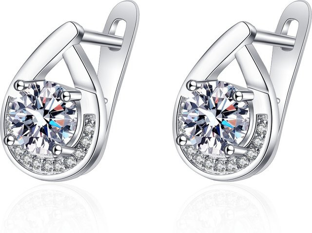 SAY Ohrringe 925 Silber, Zirkonia, Damen - Bild 1