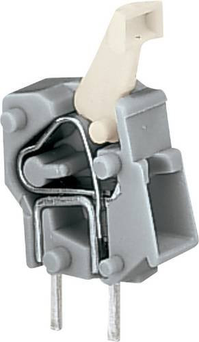 WAGO Leiterplattenklemme 257-743/999-950 in Grau, 500 Stück - Bild 1